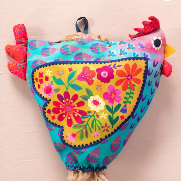 NATURAL LIFE  Plastic Bag holder Chicken Storage Bag Container  Kitchen Farm - Picture 5 of 10